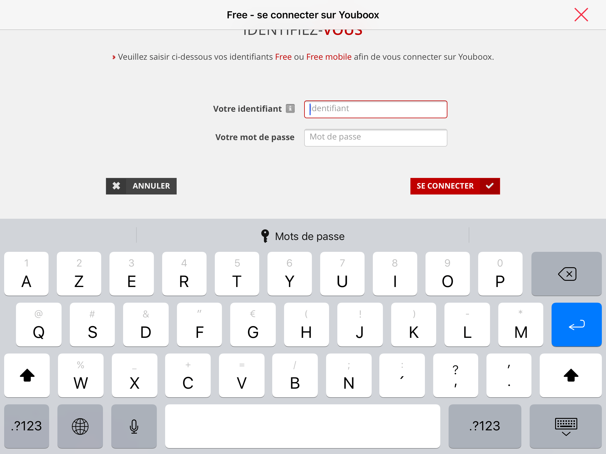 Comment installer Youboox pour les clients Free sur iPhone / iPad