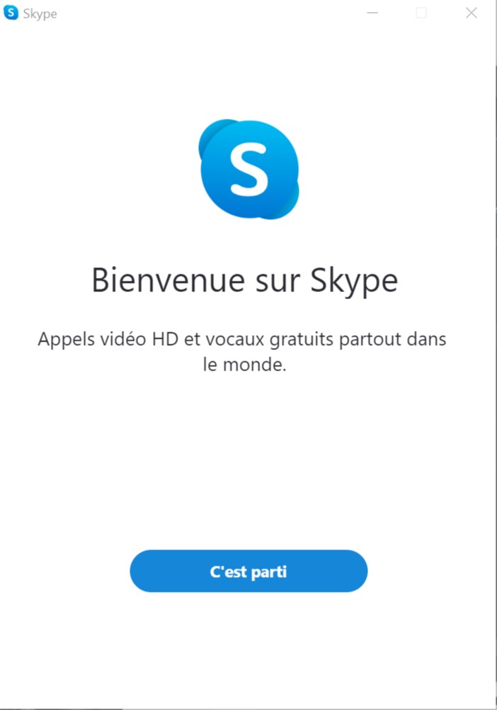 connexion Skype