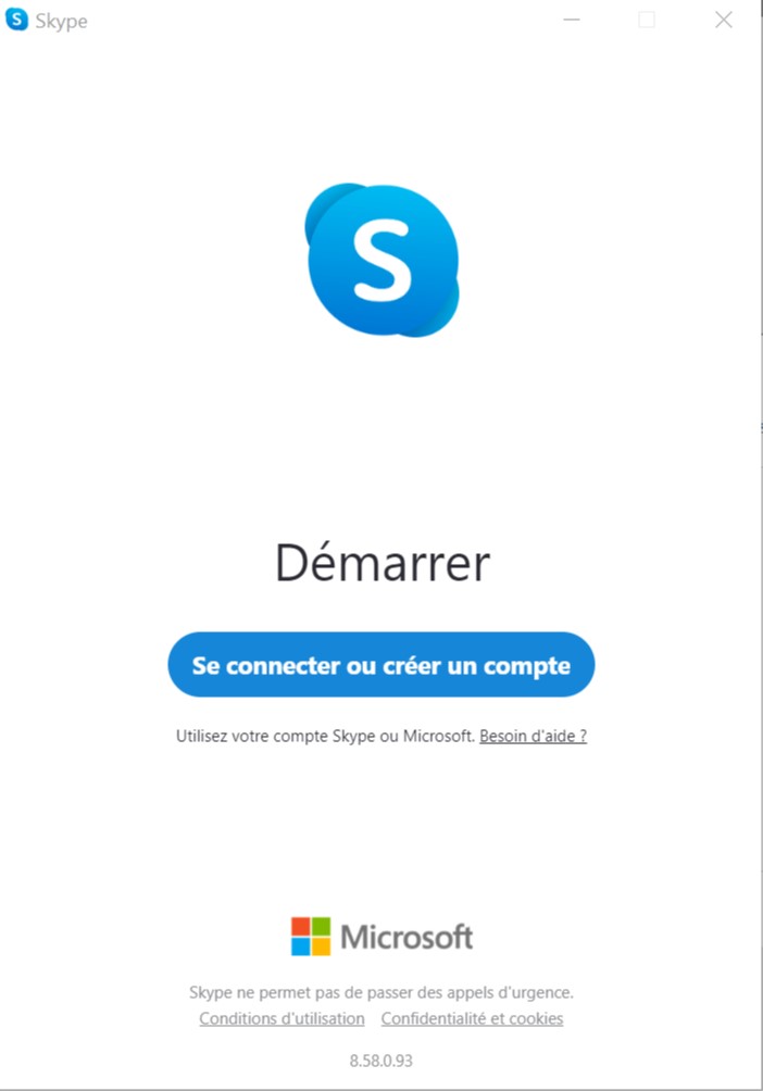 connexion Skype 2