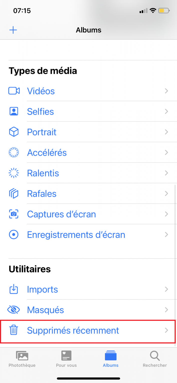 Comment Recuperer Photo Supprimées Definitivement Iphone Comment récupérer des photos supprimées de mon iPhone
