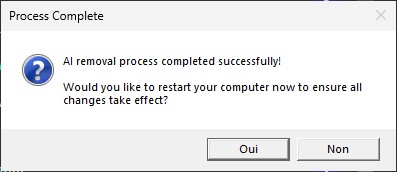 Validation Remove IA